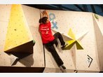 Reise- und Freizeitmesse wird zum riesigen Kletterzentrum
