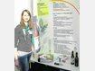 Preis f&uuml;r chemische Erkenntnisse und den sch&ouml;nsten Stand: Patricia Skowronek gewann bei &bdquo;Jugend forscht&ldquo;. Foto: fkn