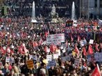 Massenproteste in Spanien gegen Reformen