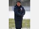 Dick eingepackt gab Otto Rehhagel im dichten Berliner Schneetreiben nach mehr als elf Jahren sein Comeback auf einem Bundesliga-Trainingsplatz.