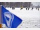 Dick eingepackt gab Otto Rehhagel im dichten Berliner Schneetreiben nach mehr als elf Jahren sein Comeback auf einem Bundesliga-Trainingsplatz.