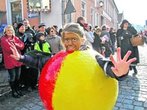 Von der Ufo-Landebahn auf die Moosburger Partymeile Faschingszug
