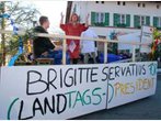Politik aufs Korn genommen: Der Unterbrunner Faschingsumzug
