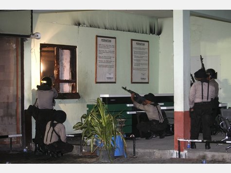 Bali Gef&auml;ngnis Revolte