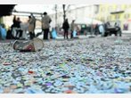 Konfetti hält Bauhof auf Trab