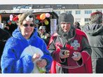 Faschingstreiben auf dem Karl-Lederer-Platz