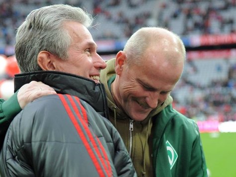 Jupp Heynckes (l.) und Thomas Schaaf Jupp Heynckes (l.) und Thomas Schaaf