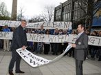 EHC München: Fan-Demo mit Cortina und Winkler