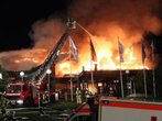 Großbrand in Thermalbad richtet Millionenschaden an
