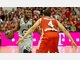 Die Basketballer des FC Bayern haben gegen die Artland Dragons ein Entscheidungsspiel erzwungen. Wir zeigen Ihnen die Fotos von Spiel 4.