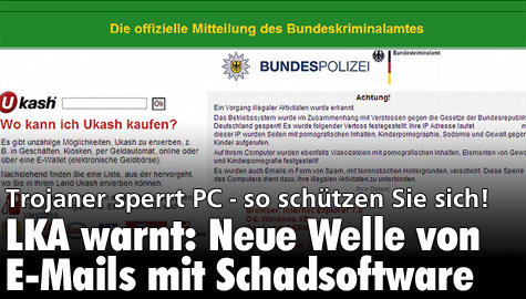 Bayern-LKA warnt: Neue Welle von E-Mails mit Schadsoftware