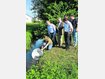 Fischbesatz im Biberbach: Die Fischerfreunde Haimhausen bereichern den Wasserlauf mit 800 Bachforellen. Foto: ch
