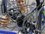 Sparfüchse radeln in die Selbsthilfewerkstatt
