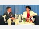 &bdquo;Wie viel C steckt noch in der CSU?&ldquo; J&uuml;rgen Schleifer interviewt die Pr&auml;sidentin des bayerischen Landtags. Foto: : Michalek