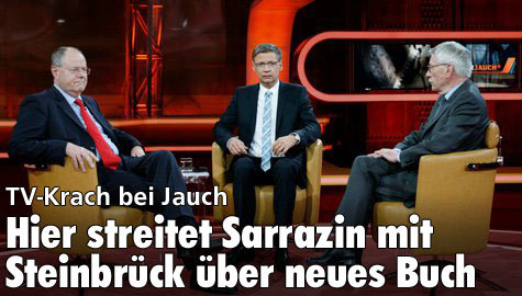 TV-Krach bei Jauch um Sarrazins neues Buch