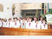 Die jungen Jungsch&uuml;tzen: Zur 100-Jahrfeier geh&ouml;rte auch ein Festgottesdienst. foto: osner