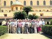 Die Reisegesellschaft aus Ottobrunn und Hohenbrunn im Kreuzgang des Normannendoms von Monreale bei Palermo. Foto: FKN