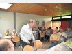 &Uuml;ber die gro&szlig;e Resonanz bei der ersten B&uuml;rgerversammlung f&uuml;r Senioren freute sich B&uuml;rgermeister Eichinger (links). ch
