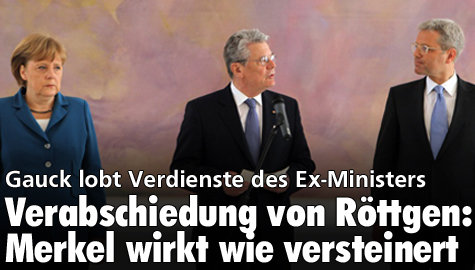 Röttgen-Entlassung: Merkel zeigt keine Regung