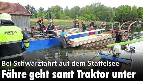 Havarie im Staffelsee