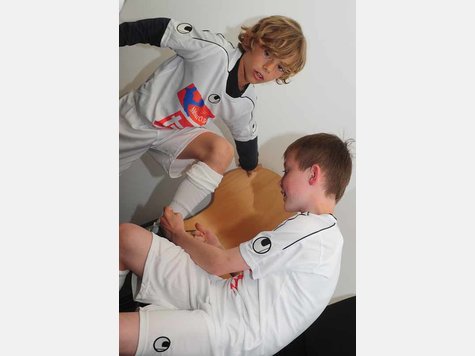 Einlaufkids FC Bayern Holland