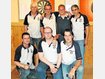 Das Erdinger Steeldartteam (v. l.): Istref Berisha, Ulrich Hobmaier, Herbert Ohlenforst, Martin Pelzer, Alexander Rahm, Georg Sperr und Ismaili Skender. foto: rr