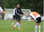 Torjäger Klose wieder im Mannschaftstraining
