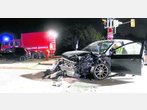 Crash auf Kreuzung