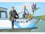 Seenschifffahrt Starnberg Berg:; Neue MS Berg mit einem Schluck Wasser getauft