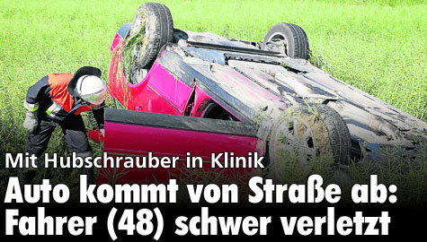 Maisacher nach Unfall schwerstverletzt