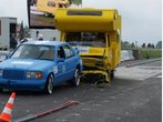 Dekra-Crashtests: Achtung Baustelle
