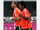 W&auml;hrend die Spieler auf dem Trainingsplatz ihre erste lockere Einheit abspulten, beobachtete Sportvorstand Matthias Sammer das Geschehen vom Fenster aus