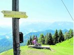 Doppeltes Vergnügen: Rudersburg und Walchsee bei Kössen