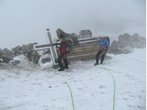 Gletscherschmelze stürzt Gipfelkreuze