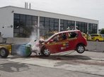 ADAC-Crashtest: Vier Kleinstwagen gegen die untere Mittelklasse