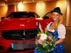 tz Wiesn-Madl: Hier holt Ronja ihre A-Klasse ab