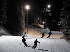 Spitzingsee-Tegernsee: Pistenspass im Flutlicht