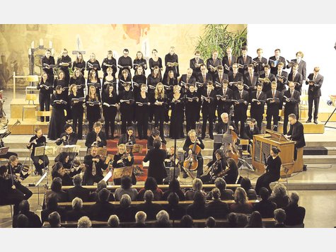 Intensiv und herzzerrei&szlig;end: Das Barockorchester La Banda und seine Solisten interpretieren Bach. Foto: Hans Lippert