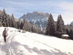 Winterwanderung zwischen Ehrwald und Lermoos