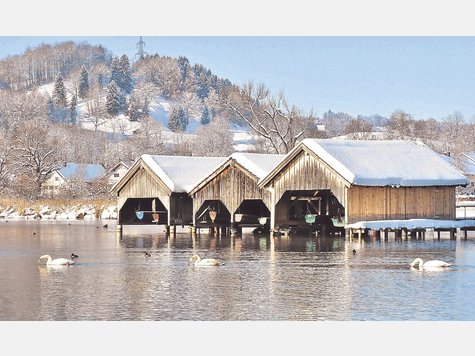 Attraktives Urlaubsziel: Der Kochelsee ist sommers und winters gefragt. Foto: A. von Drachenfels