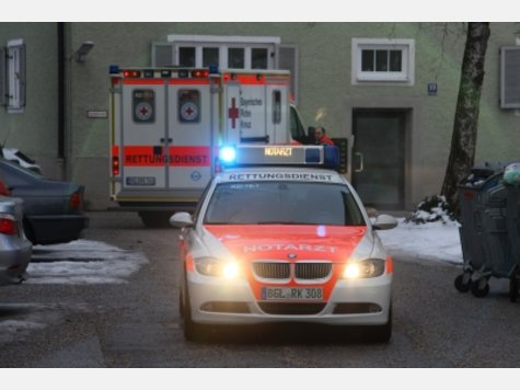 25 Einsatzkr&auml;fte der Freiwilligen Feuerwehr Bad Reichenhall waren vor Ort.