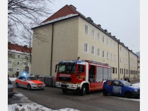 25 Einsatzkr&auml;fte der Freiwilligen Feuerwehr Bad Reichenhall waren vor Ort.
