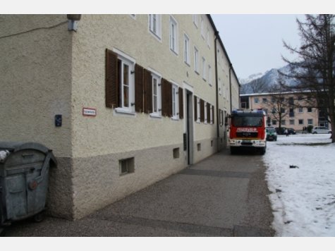 25 Einsatzkr&auml;fte der Freiwilligen Feuerwehr Bad Reichenhall waren vor Ort.