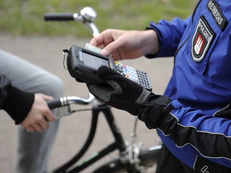 Bu&szlig;geld Radfahrer