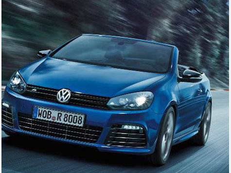 VW Golf R Cabrio&nbsp;mit 265 PS: Top Modell kommt im Fr&uuml;hjahr 2013&nbsp;auf den Markt