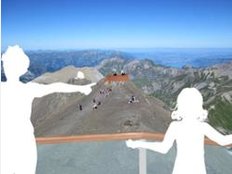 Beste Sicht auf Eiger, M&ouml;nch und Jungfrau mit neuer Aussichtsplattform