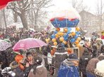 Faschingsumzug in Isen: Die "wahren Helden" trotzen dem Schnee