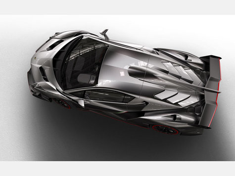Lamborghini Veneno: Der stra&szlig;enzugelassene Supersportwagen mit 750 PS kostet 3,57 Millionen Euro und f&auml;hrt Spitze 355 Stundenkilometer.