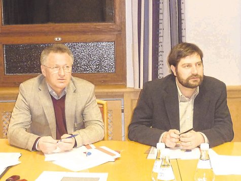 Leisteten gute Überzeugungsarbeit: Martin Holleschovsky (l.) und Christian Meier. foto: wk Leisteten gute Überzeugungsarbeit: Martin Holleschovsky (l.) und Christian Meier. foto: wk