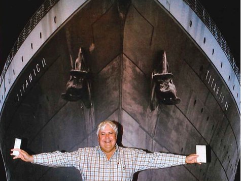 Australische Millionäre Clive Palmer möchte „Titanic II“ bauen. Australische Millionäre Clive Palmer möchte „Titanic II“ bauen.